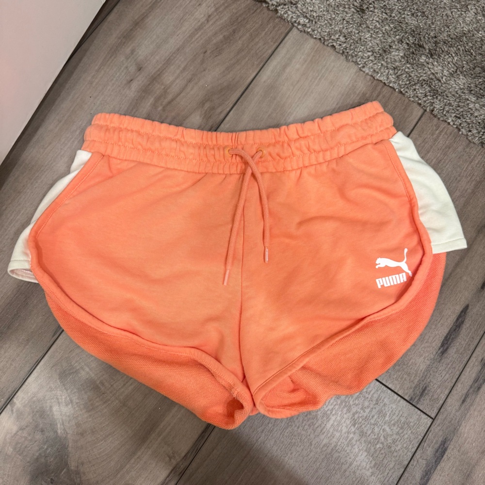 Puma Women's Orange Shorts